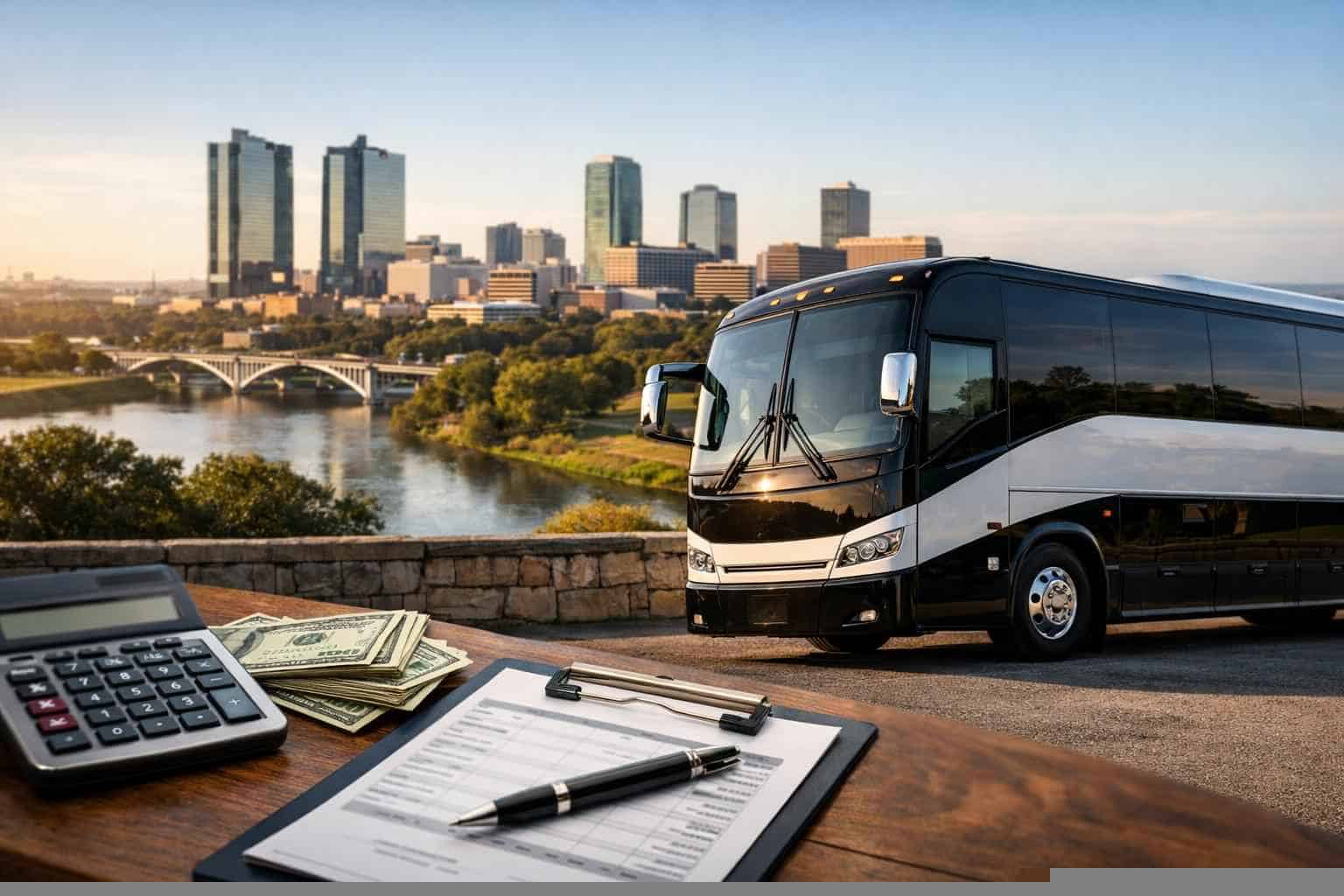 Charter Bus Rental Pricing in Fort Worth TX