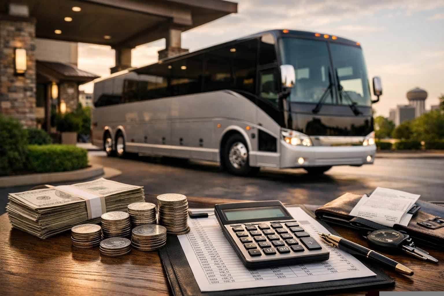 Charter Bus Rental Pricing in Hurst TX
