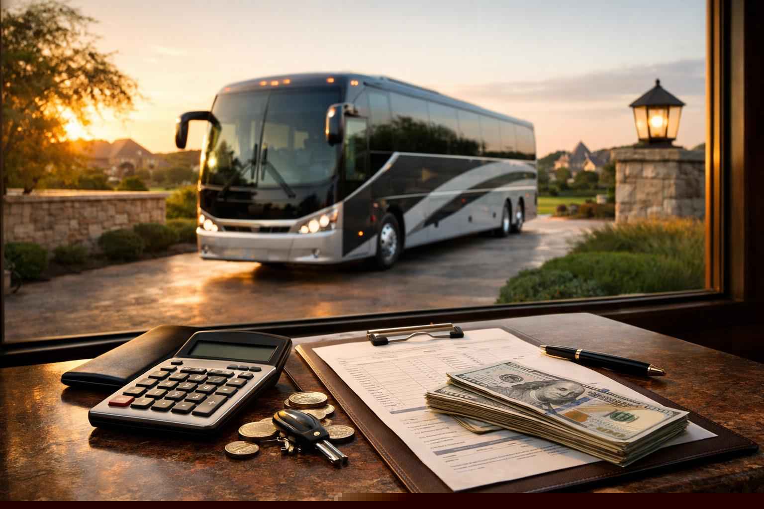 Charter Bus Rental Pricing in Keller TX