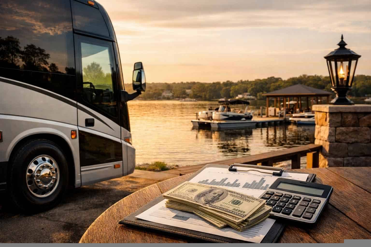 Charter Bus Rental Pricing in Lake Worth TX