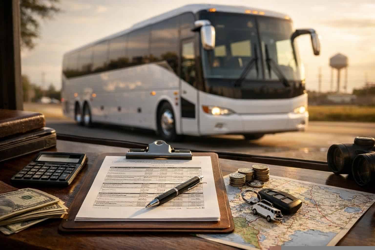 Charter Bus Rental Pricing In Saginaw TX