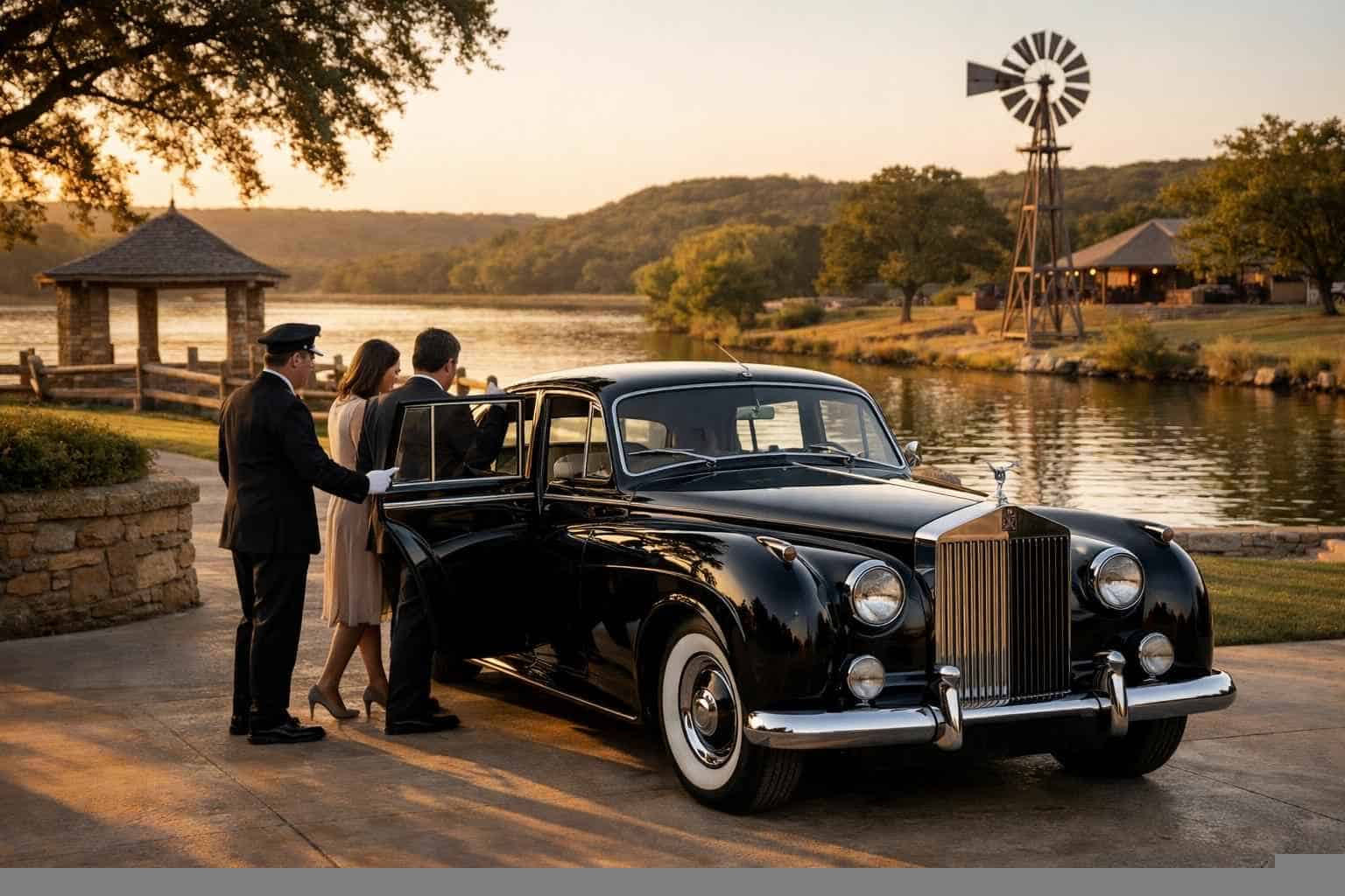 Classic Car Chauffeur Service Near Me in Benbrook Texas