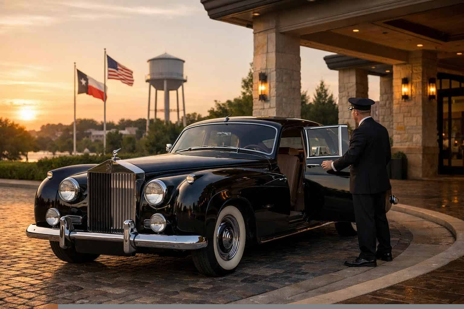 Classic Car Chauffeur Service Near Me in Euless Texas