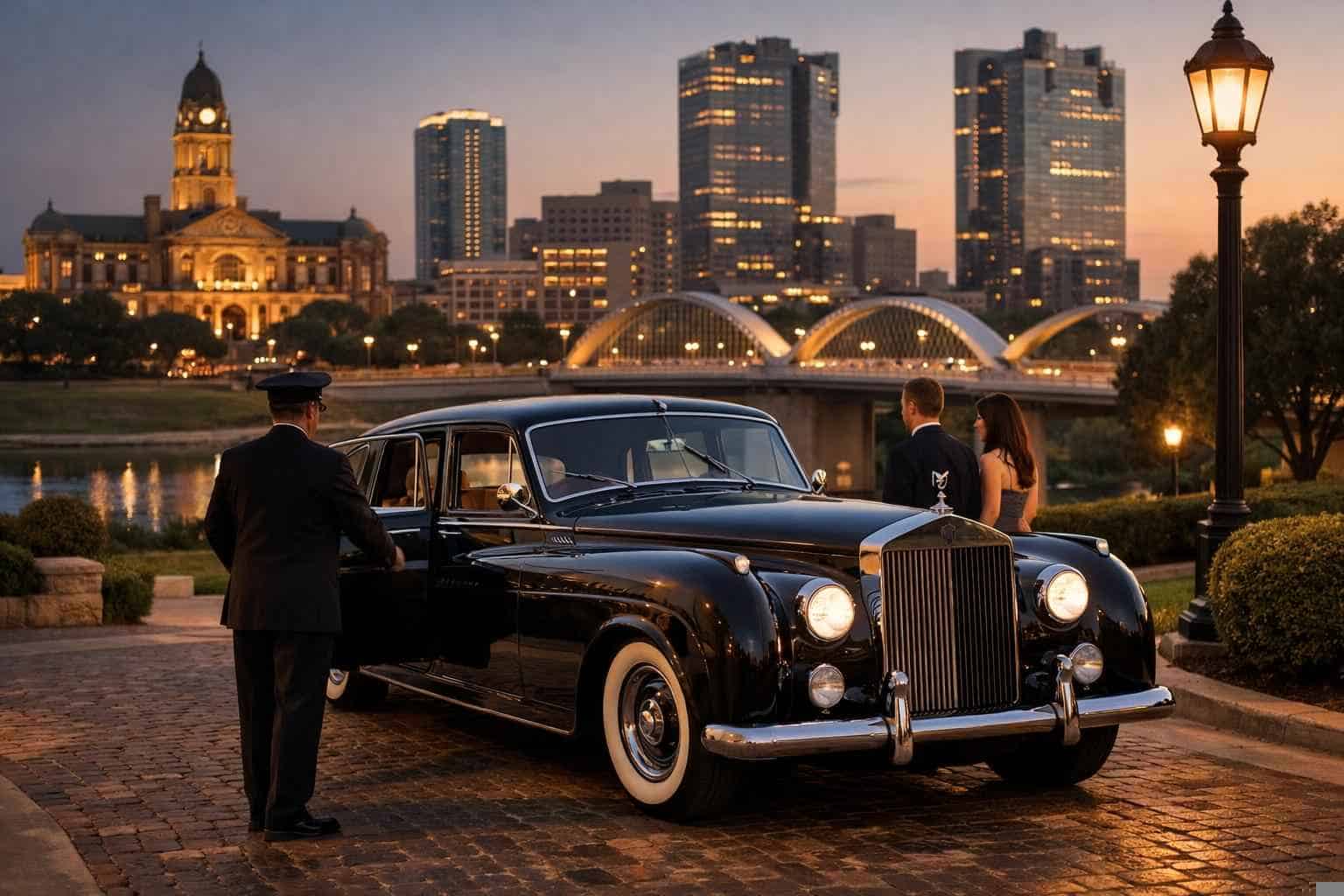 Classic Car Chauffeur Service Near Me in Fort Worth Texas