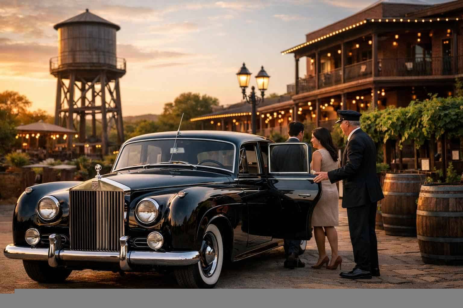 Classic Car Chauffeur Service Near Me in Grapevine Texas