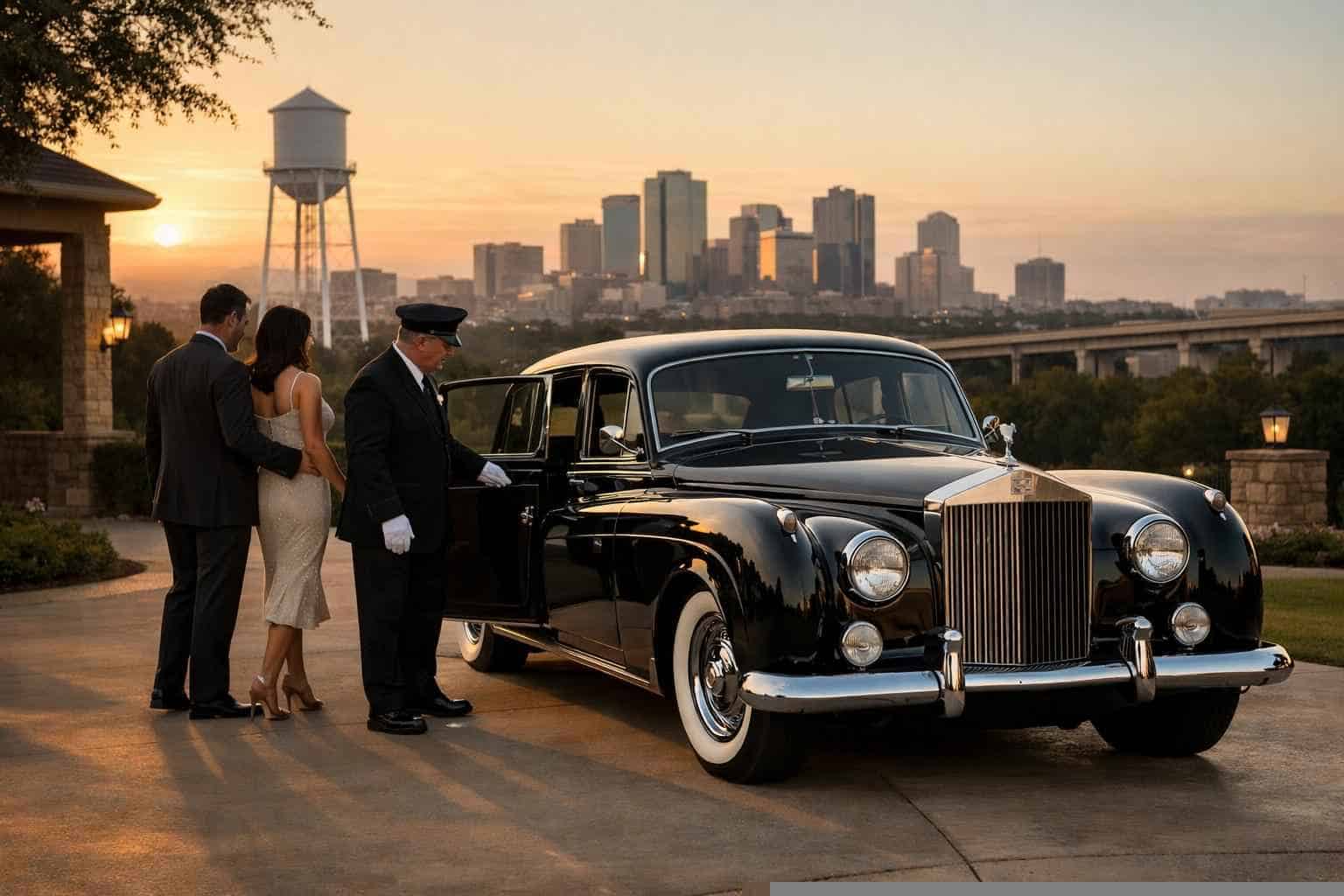 Classic Car Chauffeur Service Near Me in Hurst Texas