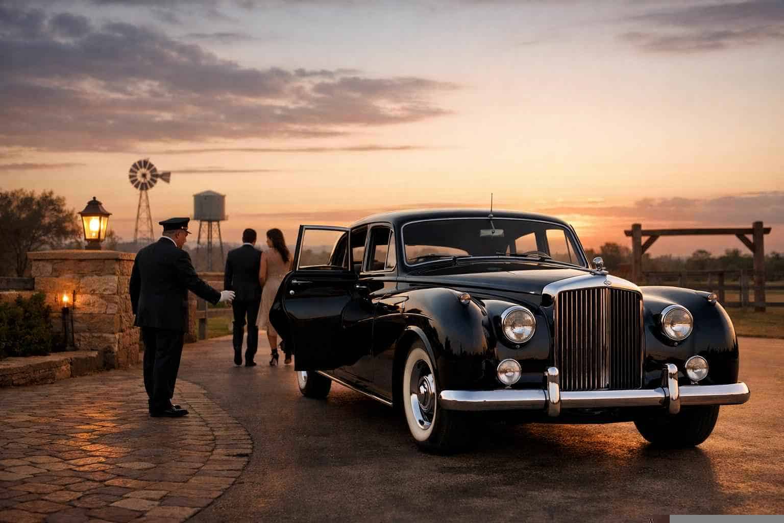 Classic Car Chauffeur Service Near Me in Saginaw Texas