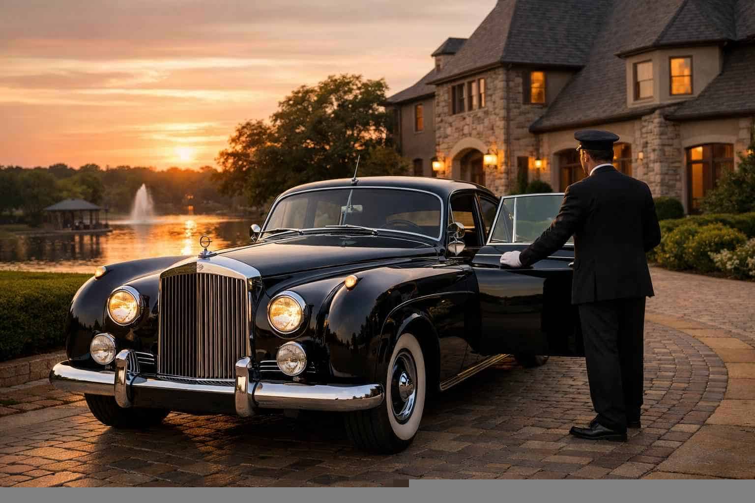 Classic Car Chauffeur Service Near Me in Southlake Texas