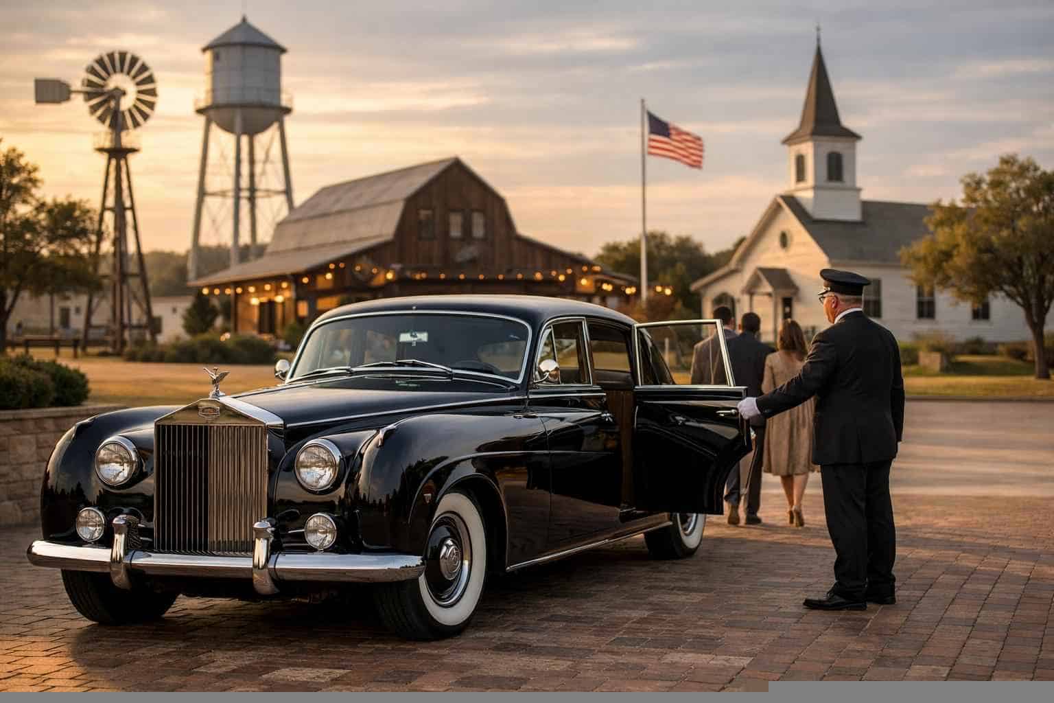 Classic Car Chauffeur Service Near Me in White Settlement Texas