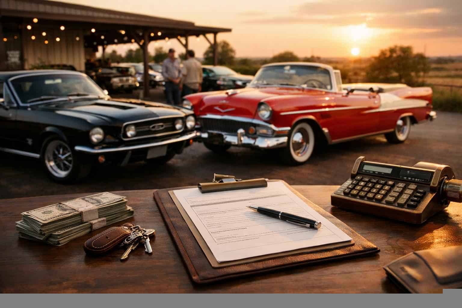 Classic Car Rental Pricing in Burleson TX