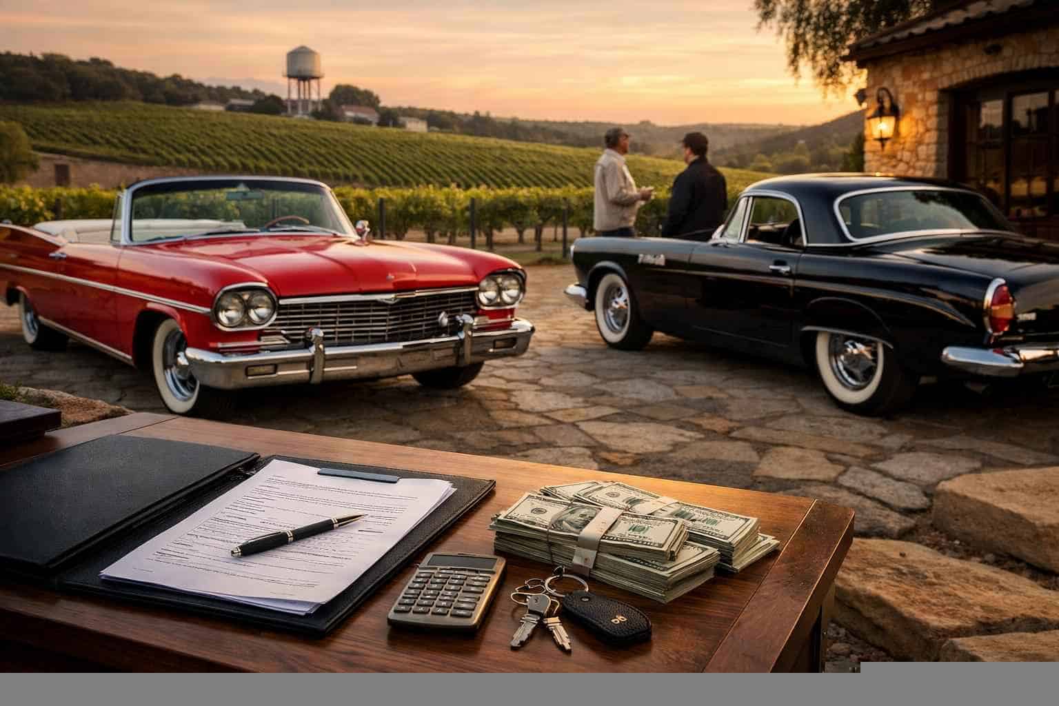 Classic Car Rental Pricing in Grapevine TX