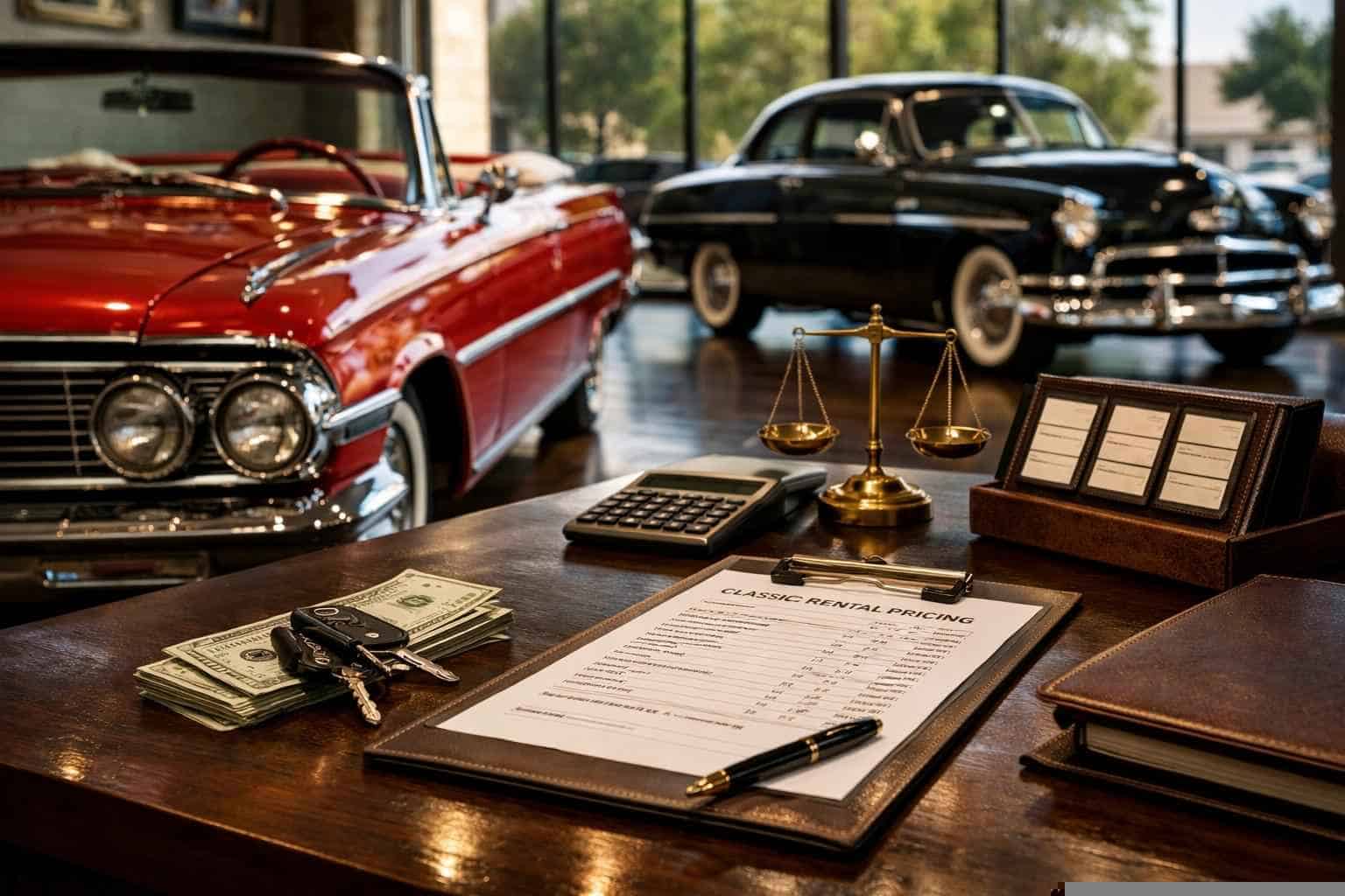Classic Car Rental Pricing in Mansfield TX