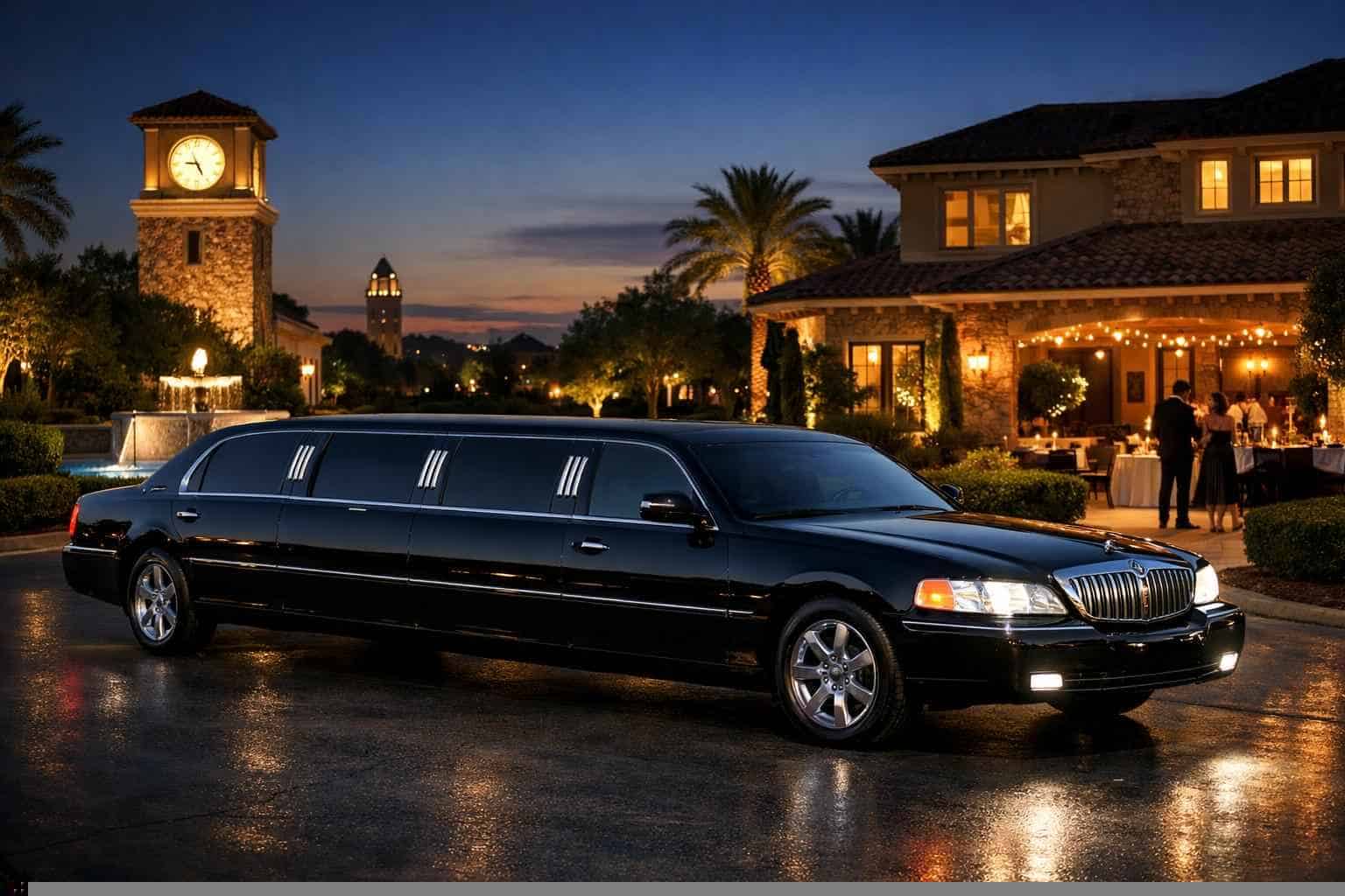 Colleyville TX Black Limo Rentals for Special Events