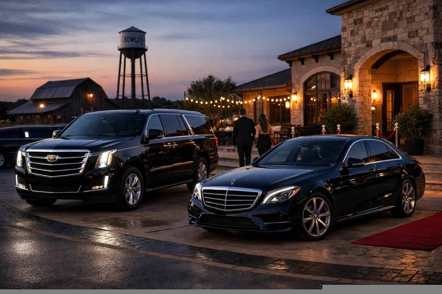 Crowley TX Black Car Service for Special Events