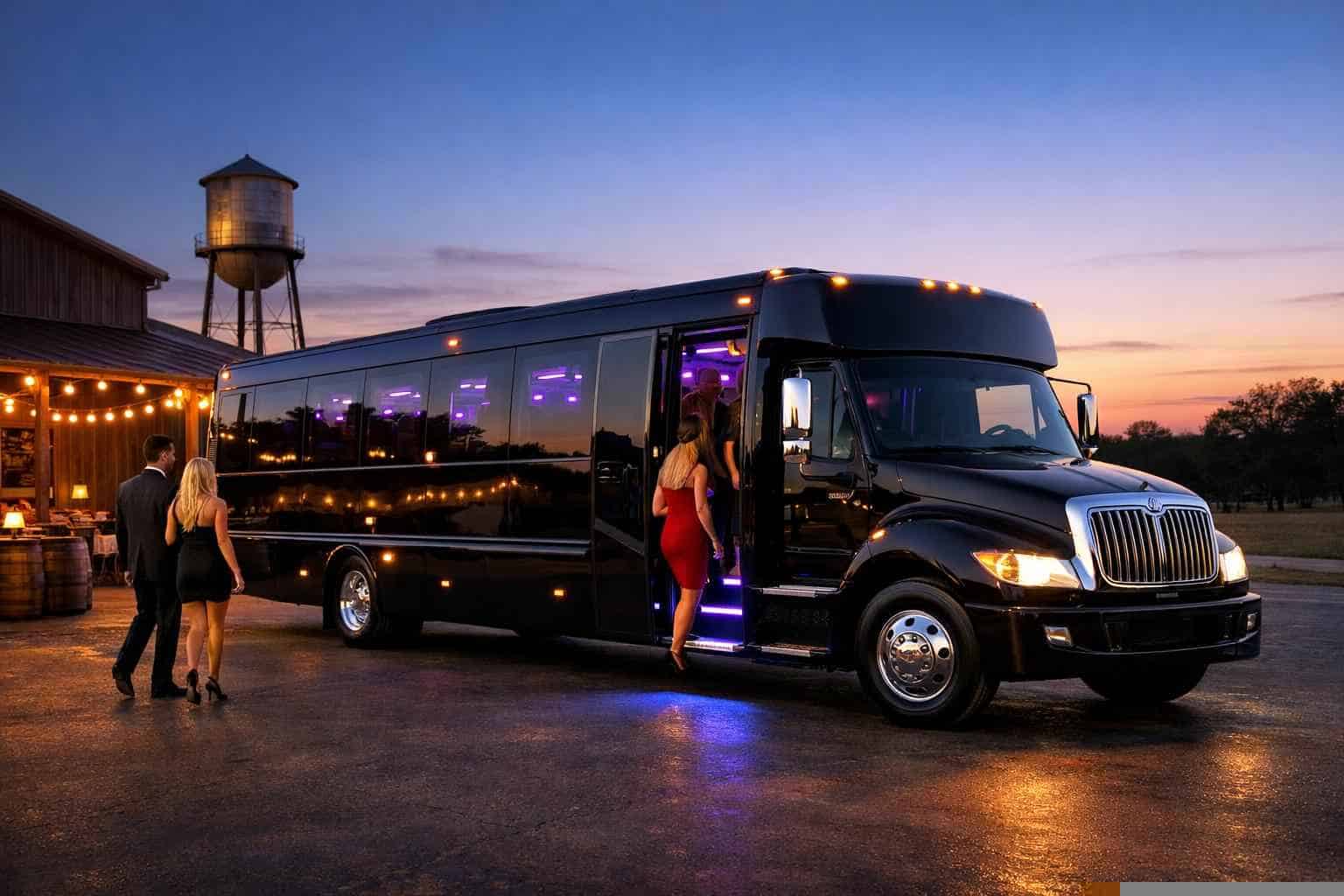 Crowley TX Black Party Bus Rentals for Special Events