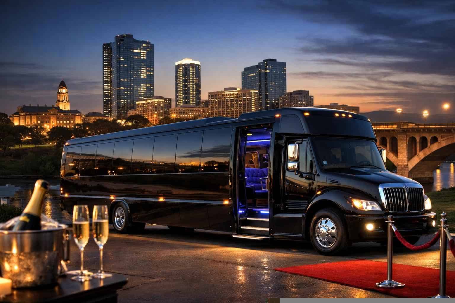 Fort Worth TX Limo Bus Rentals for Special Events