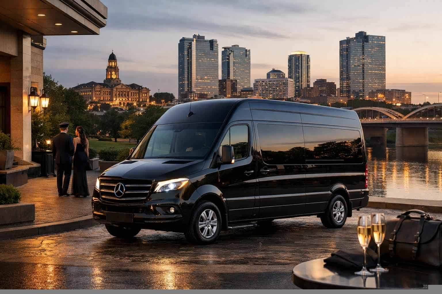 Sprinter Van Rental With Driver In Fort Worth Texas Fort Worth TX Sprinter Van Rentals for Special Events