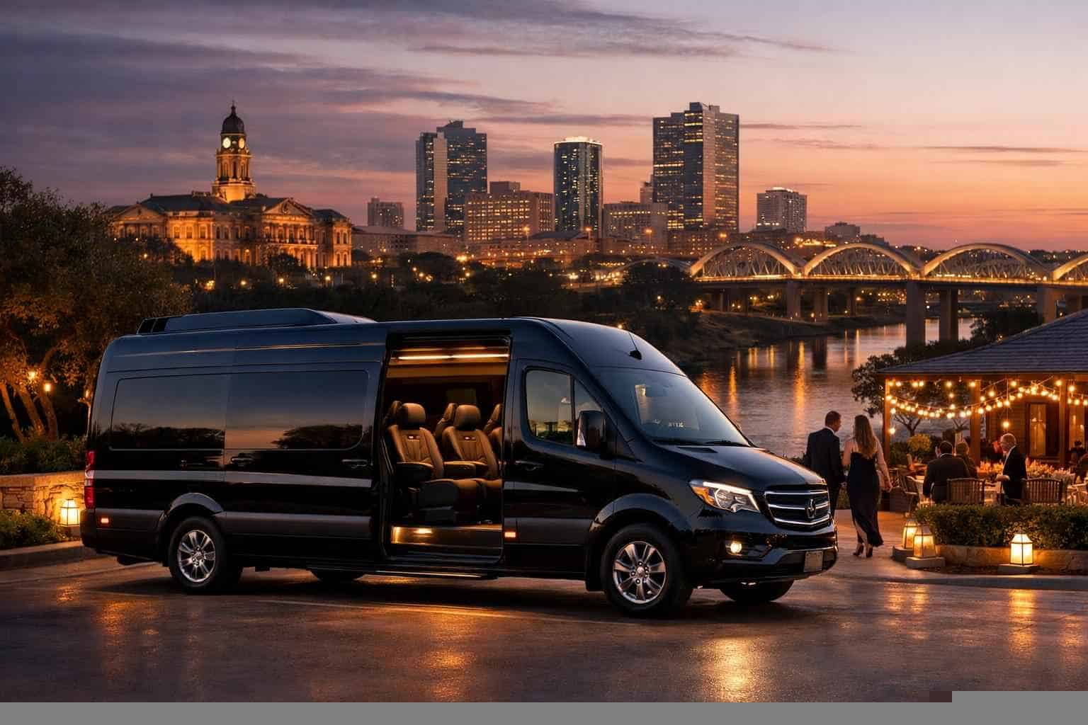 Passenger Van With Driver In Fort Worth Texas Fort Worth TX Van Rentals for Special Events