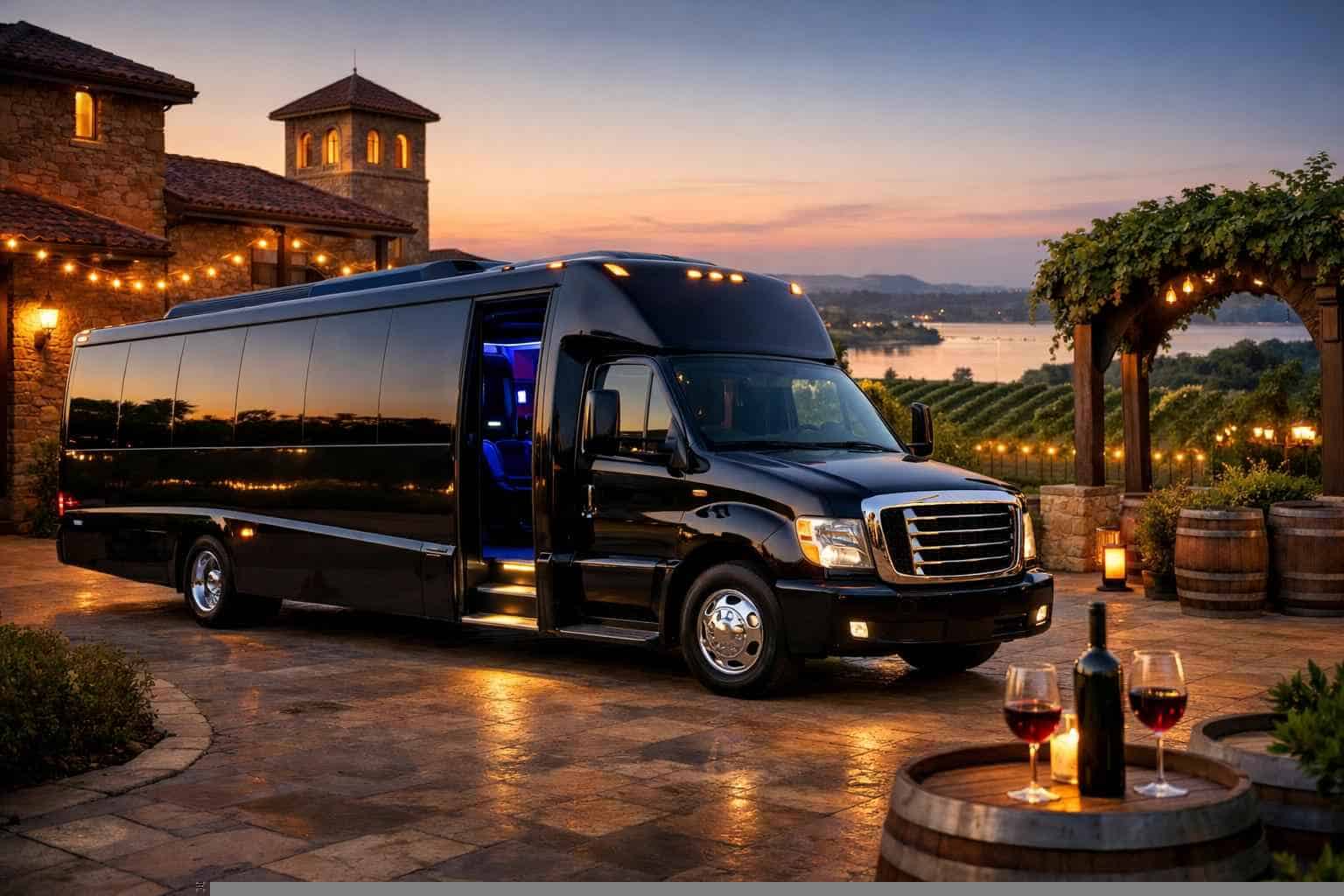 Grapevine TX Black Party Bus Rentals for Special Events