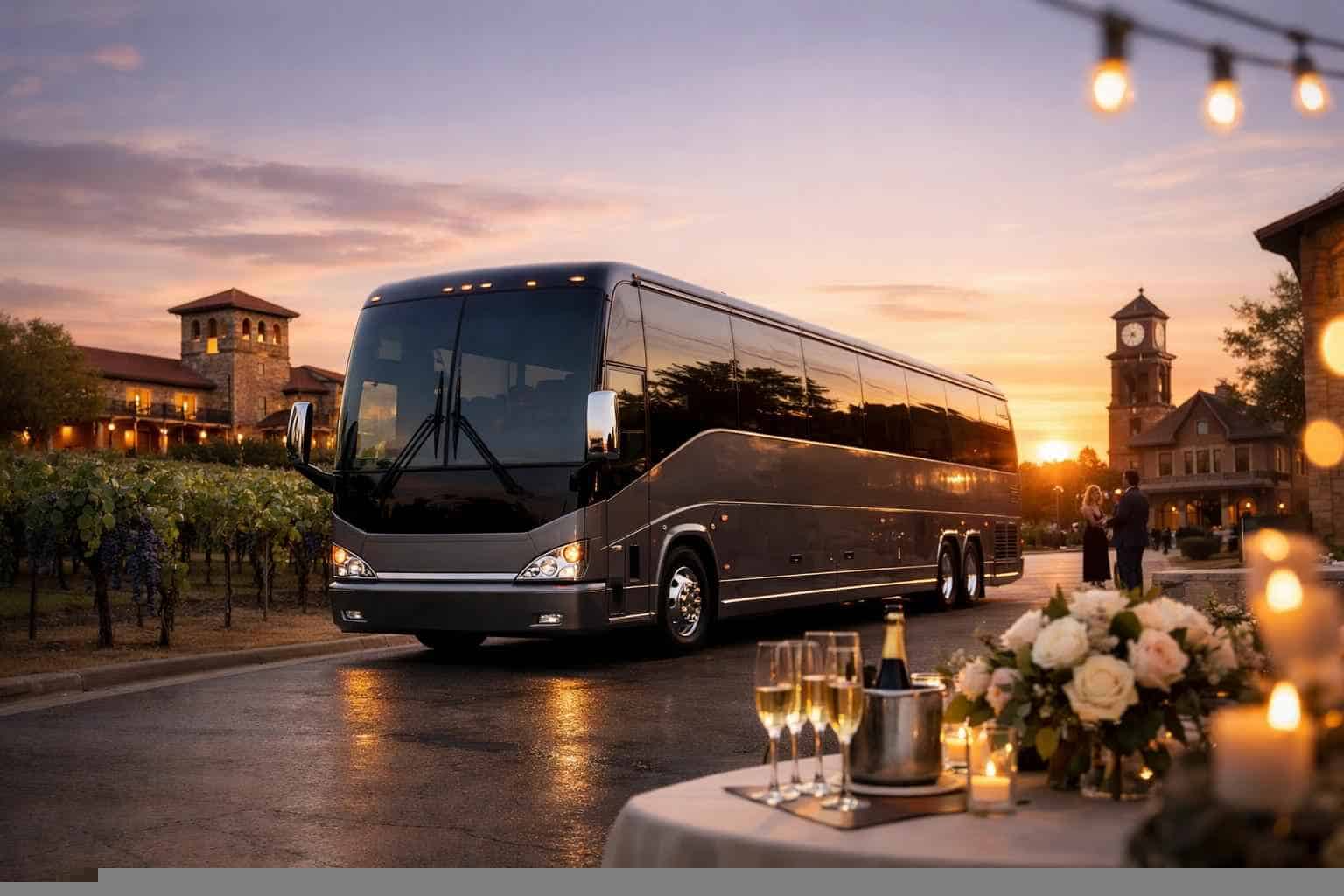 Grapevine TX Charter Bus Rentals for Special Events