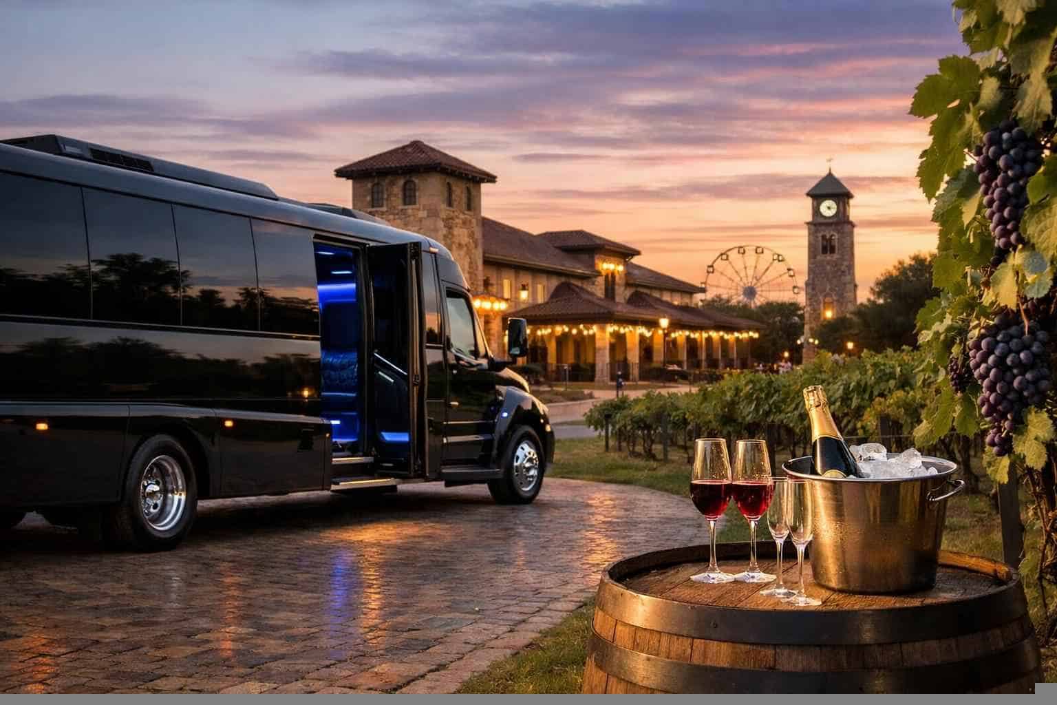 Grapevine TX Limo Bus Rentals for Special Events
