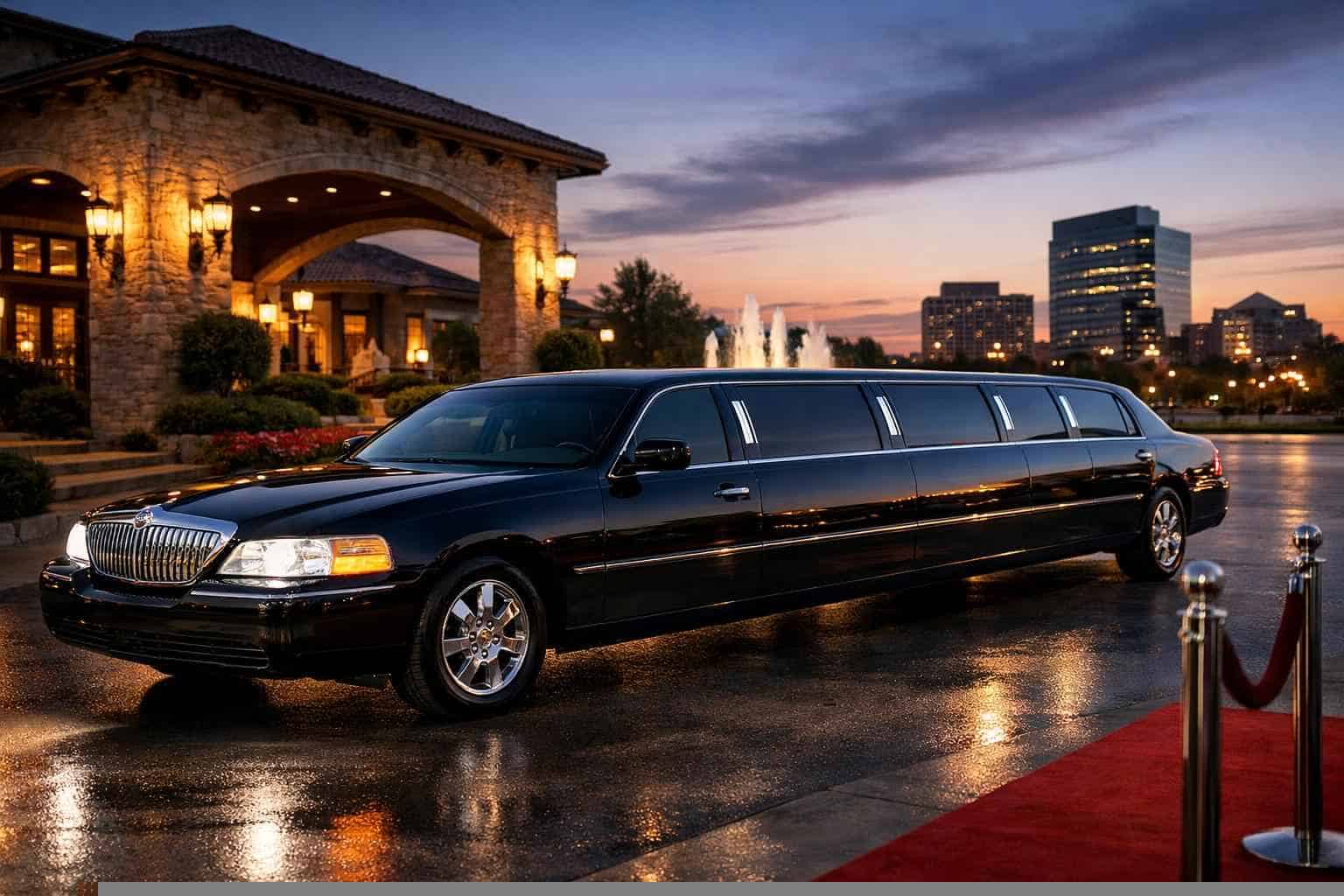 Hurst TX Black Limo Rentals for Special Events
