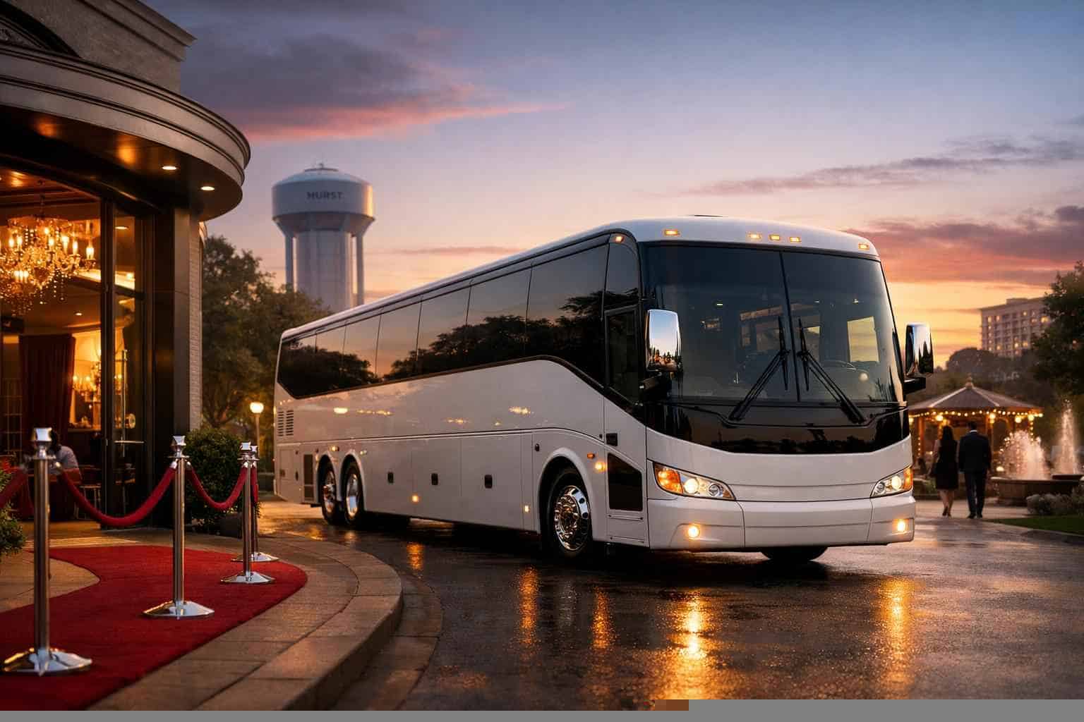 Hurst TX Charter Bus Rentals for Special Events