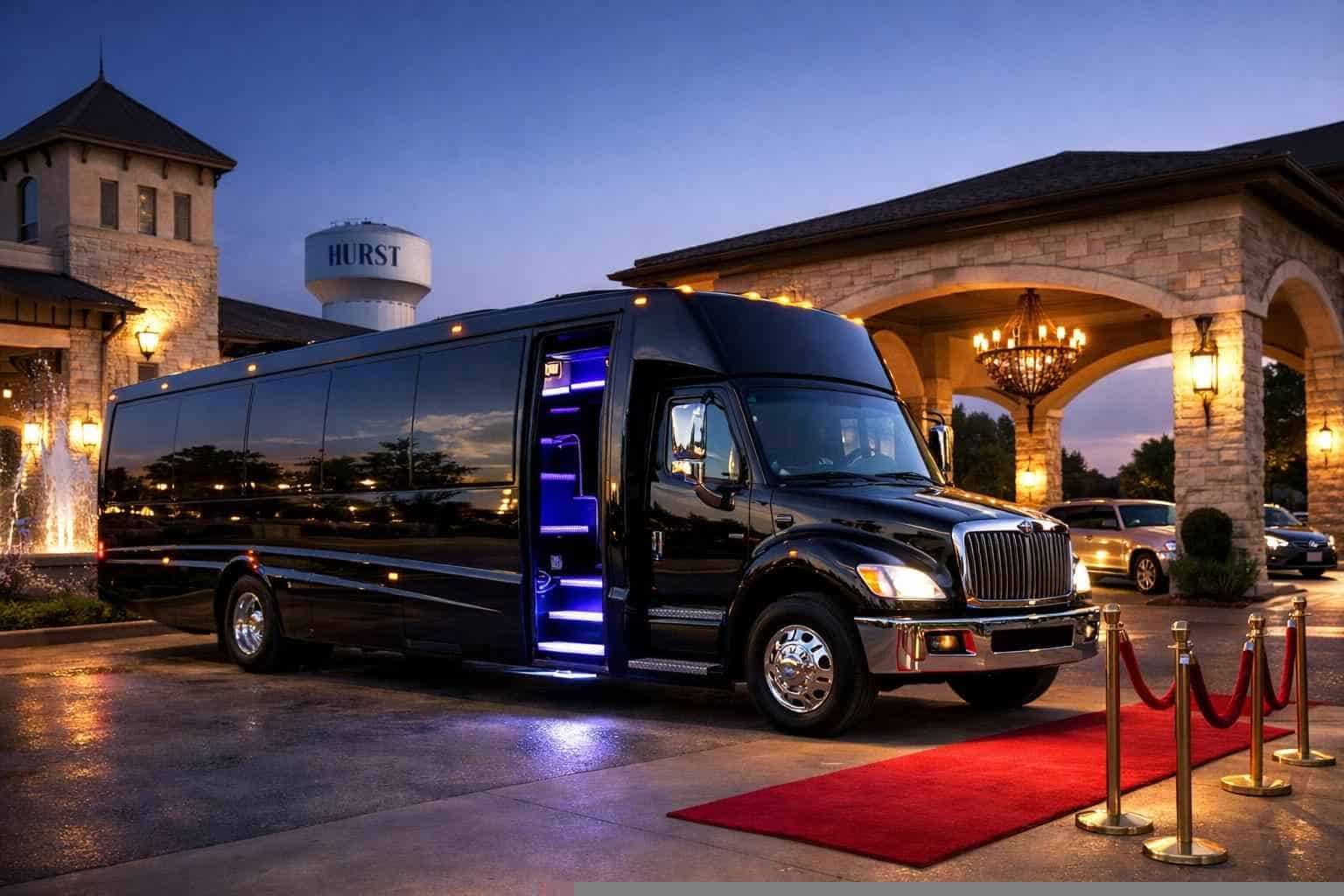 Hurst TX Limo Bus Rentals for Special Events