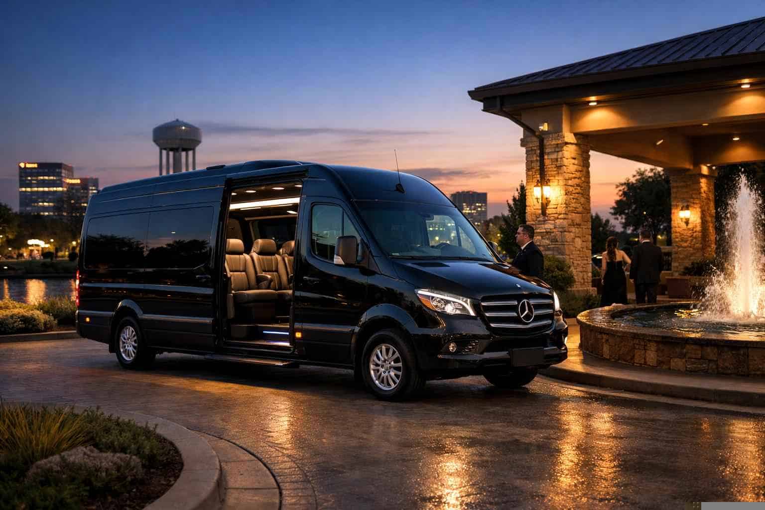 Hurst TX Sprinter Van Rentals for Special Events