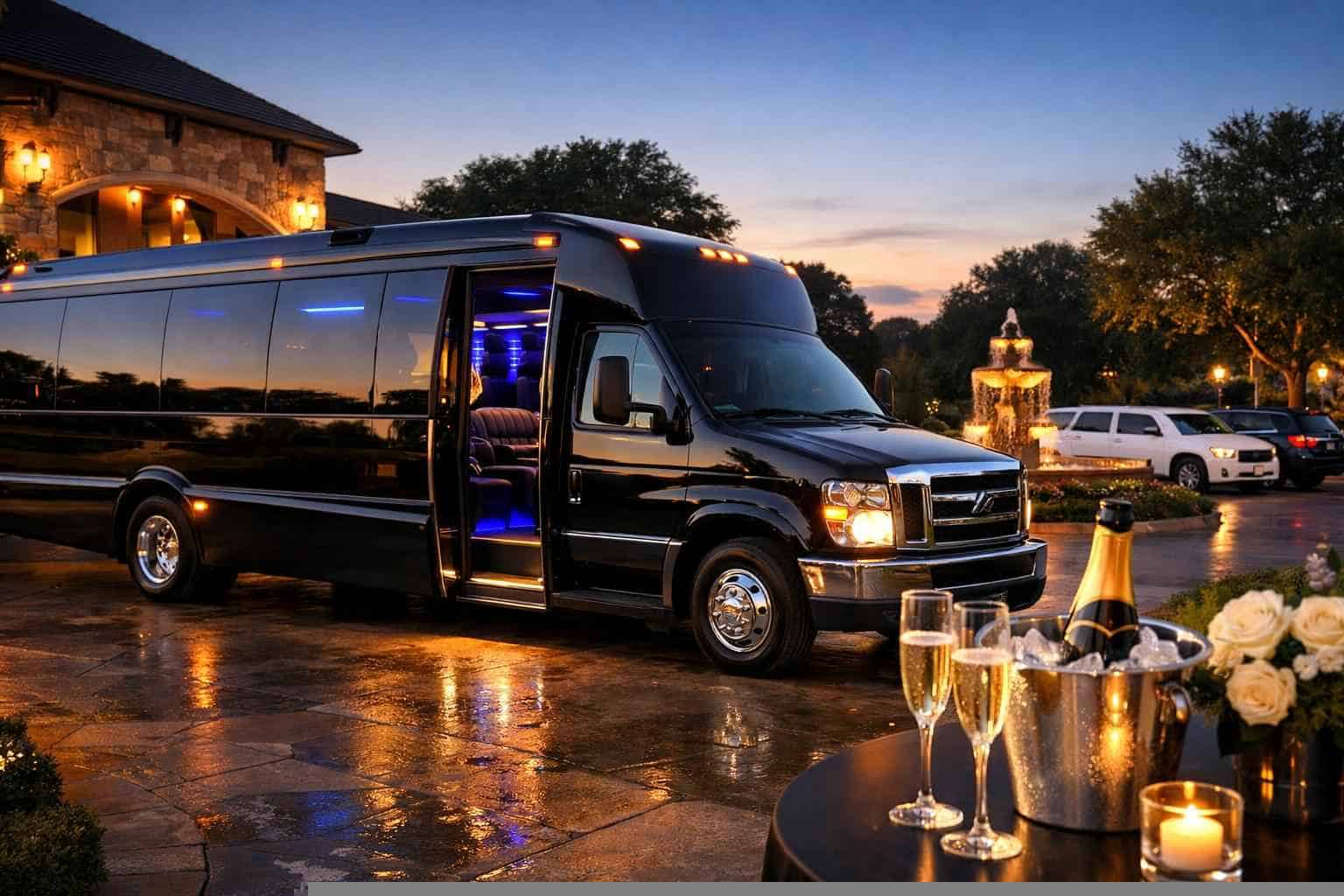 Keller TX Limo Bus Rentals for Special Events