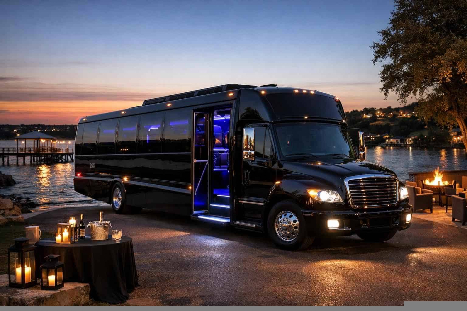 Lake Worth TX Black Party Bus Rentals for Special Events