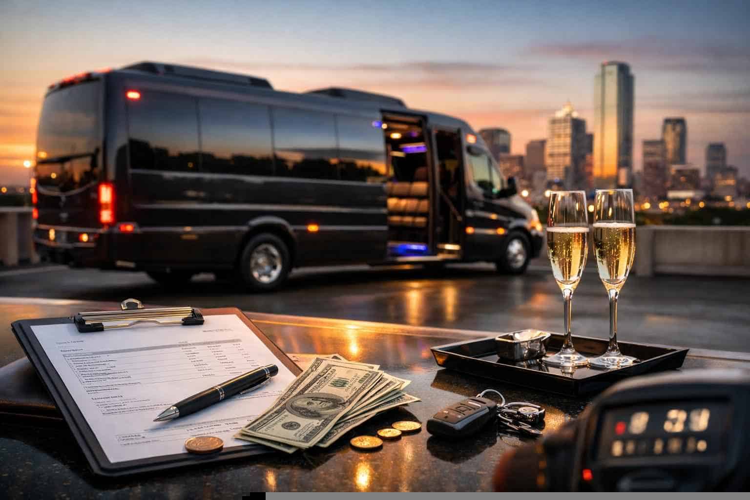 Limo Bus Rental Pricing in Euless TX