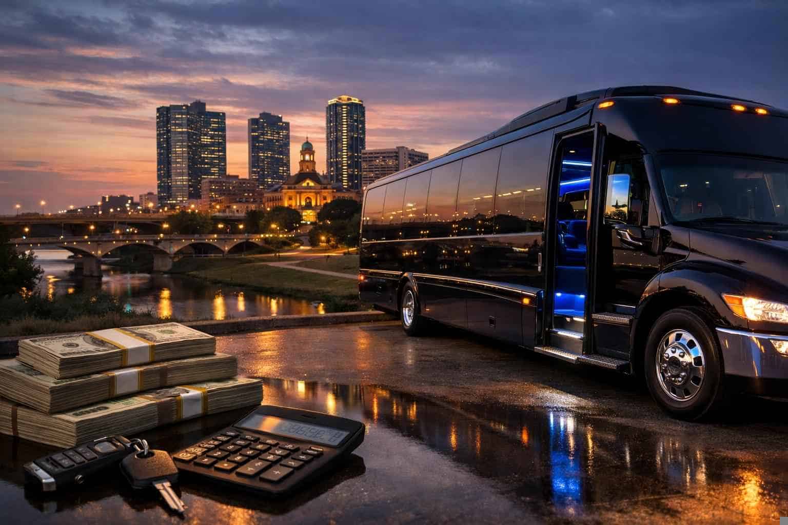 Limo Bus Rental Pricing in Fort Worth TX