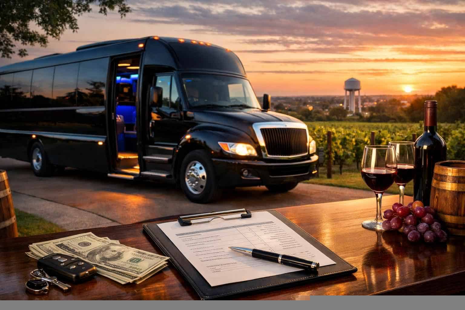Limo Bus Rental Pricing in Grapevine TX