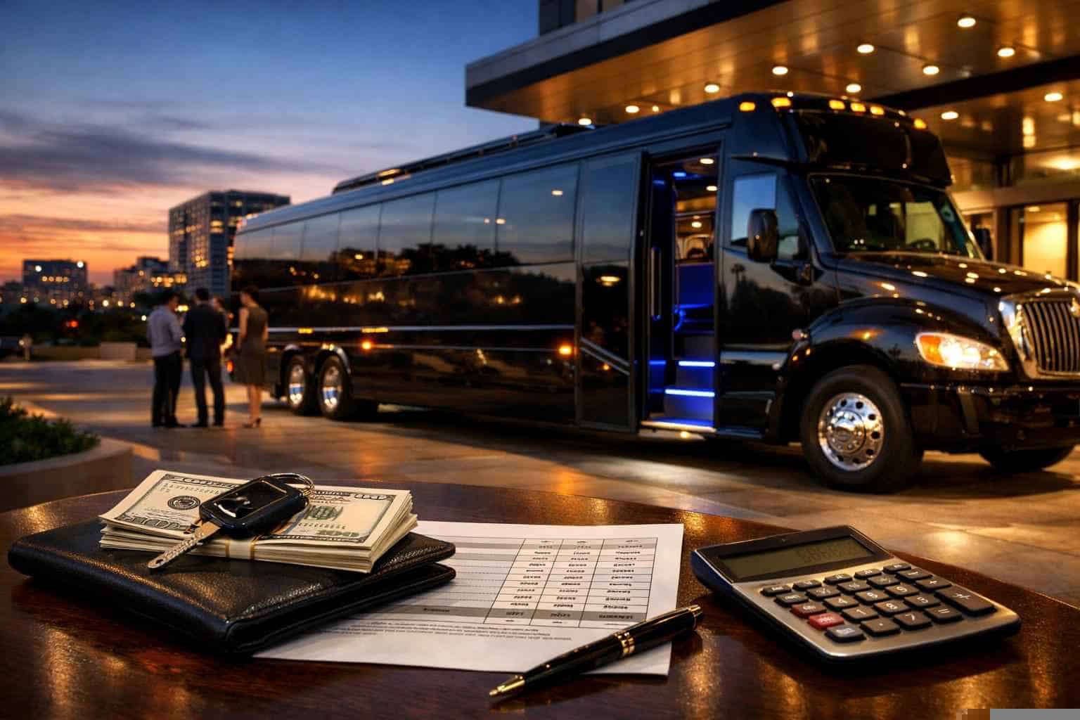 Limo Bus Rental Pricing in Hurst TX