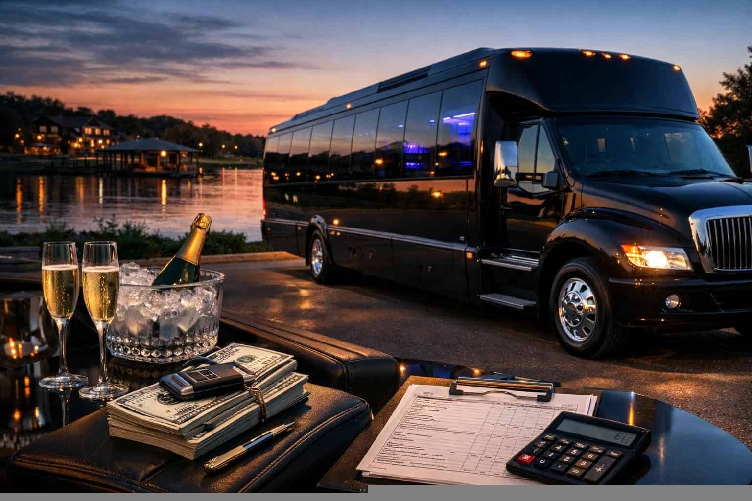 Limo Bus Rental Pricing in Lake Worth TX