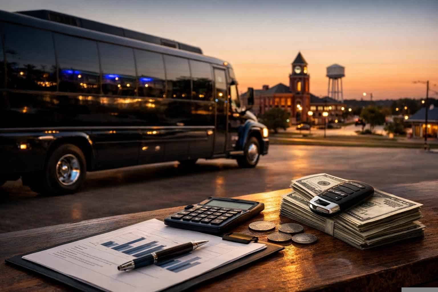 Limo Bus Rental Pricing in Mansfield TX