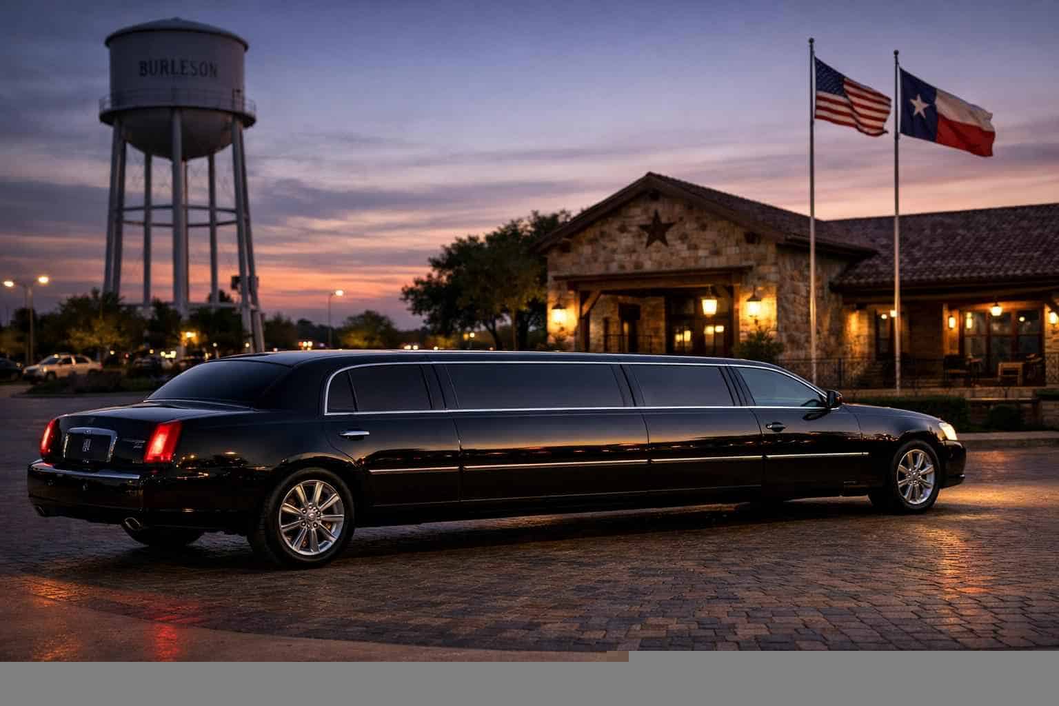 Limousine Service Near Me in Burleson Texas