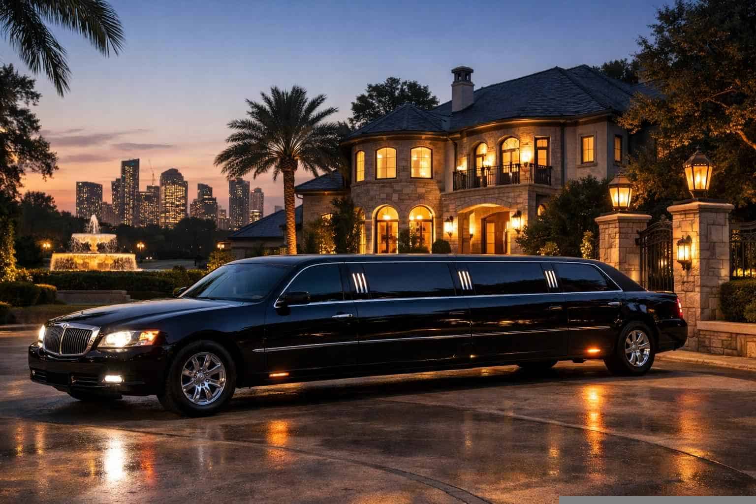 Limousine Service Near Me in River Oaks Texas