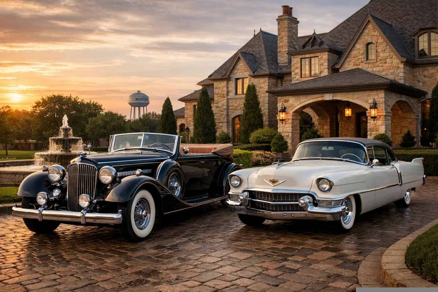 Luxury Antique Vehicle Rentals in Bedford TX
