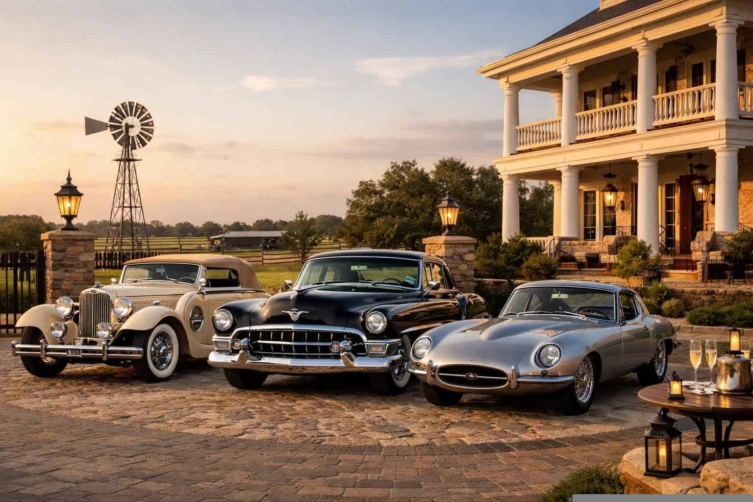 Luxury Antique Vehicle Rentals in Burleson TX