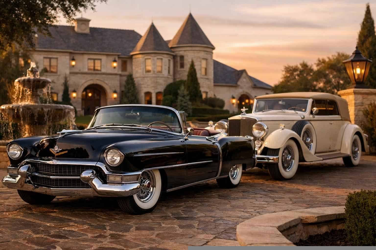 Luxury Antique Vehicle Rentals in Colleyville TX