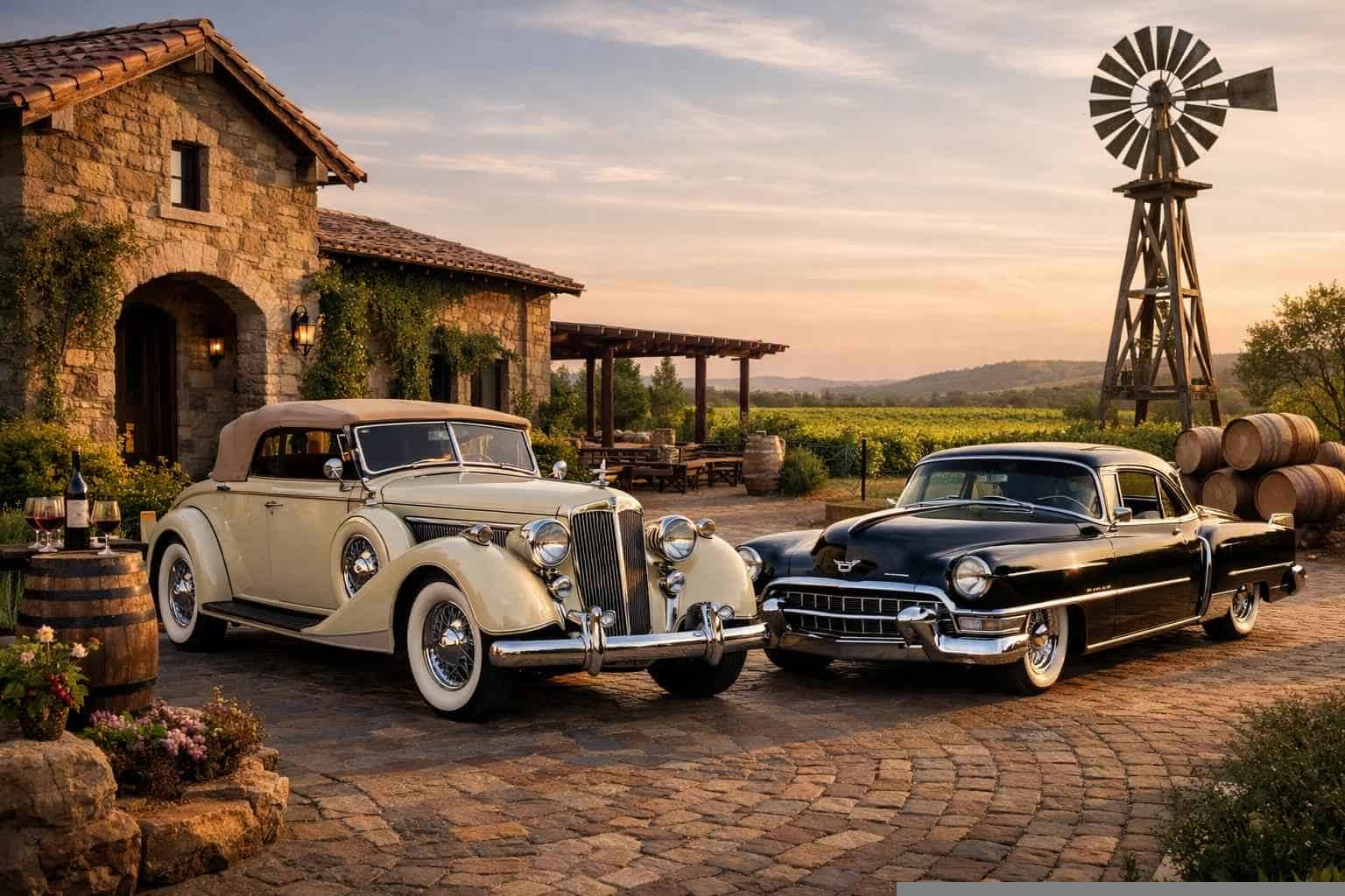 Luxury Antique Vehicle Rentals in Grapevine TX