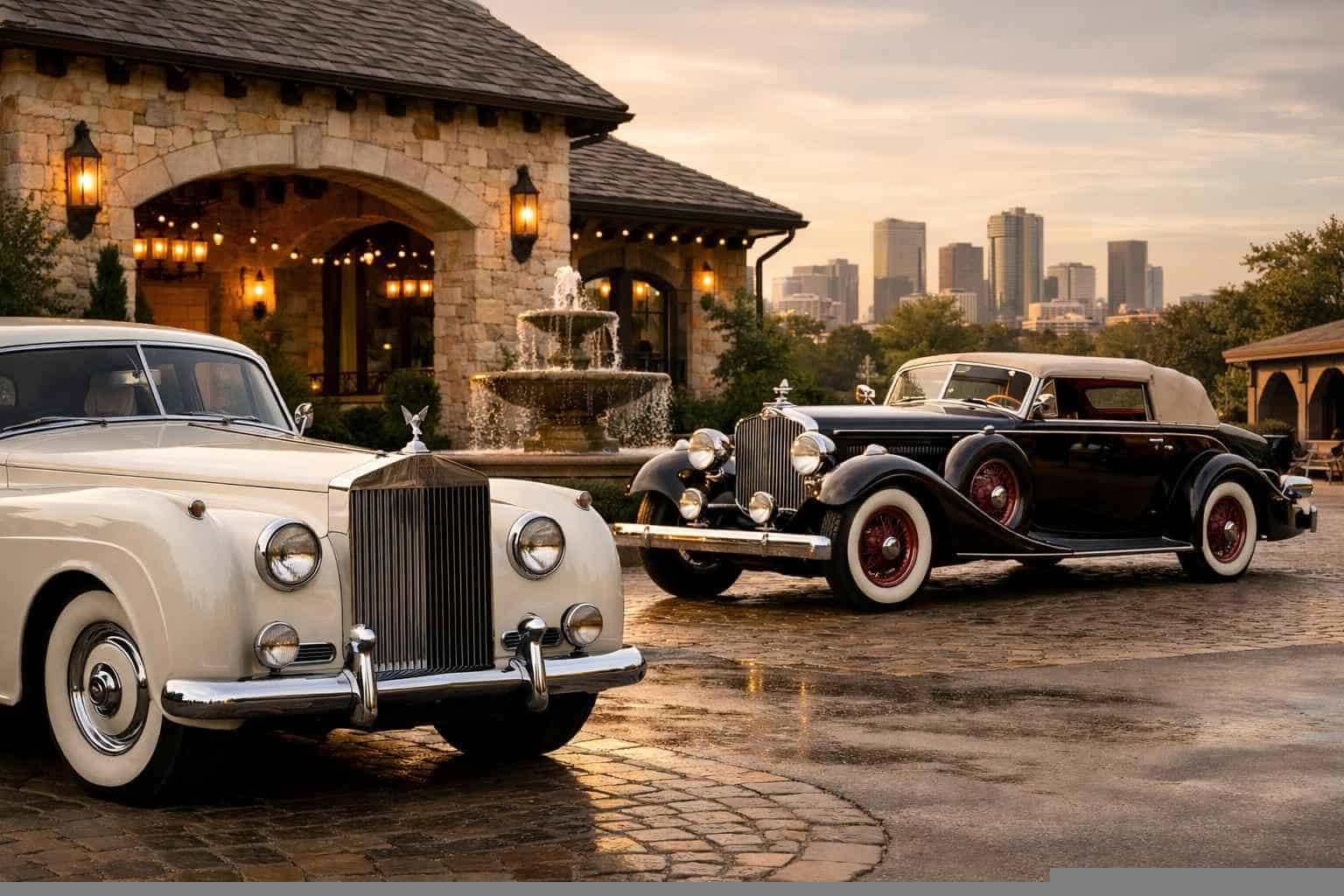 Antique Vehicle Rental With Driver In Haltom City Texas Luxury Antique Vehicle Rentals In Haltom City TX