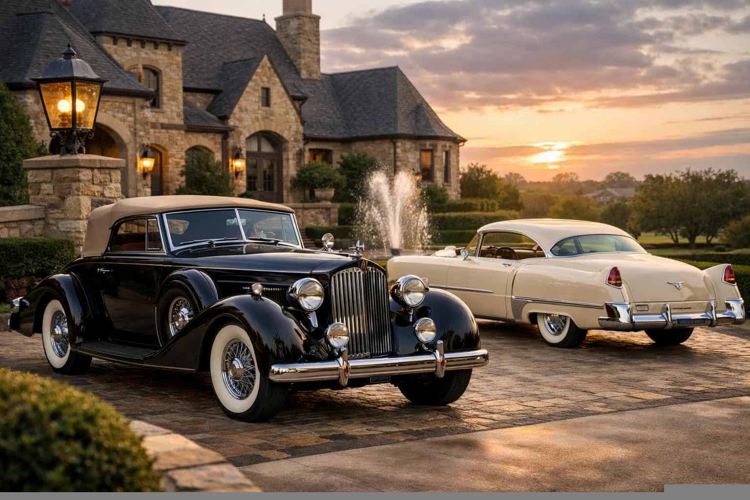 Luxury Antique Vehicle Rentals in Keller TX