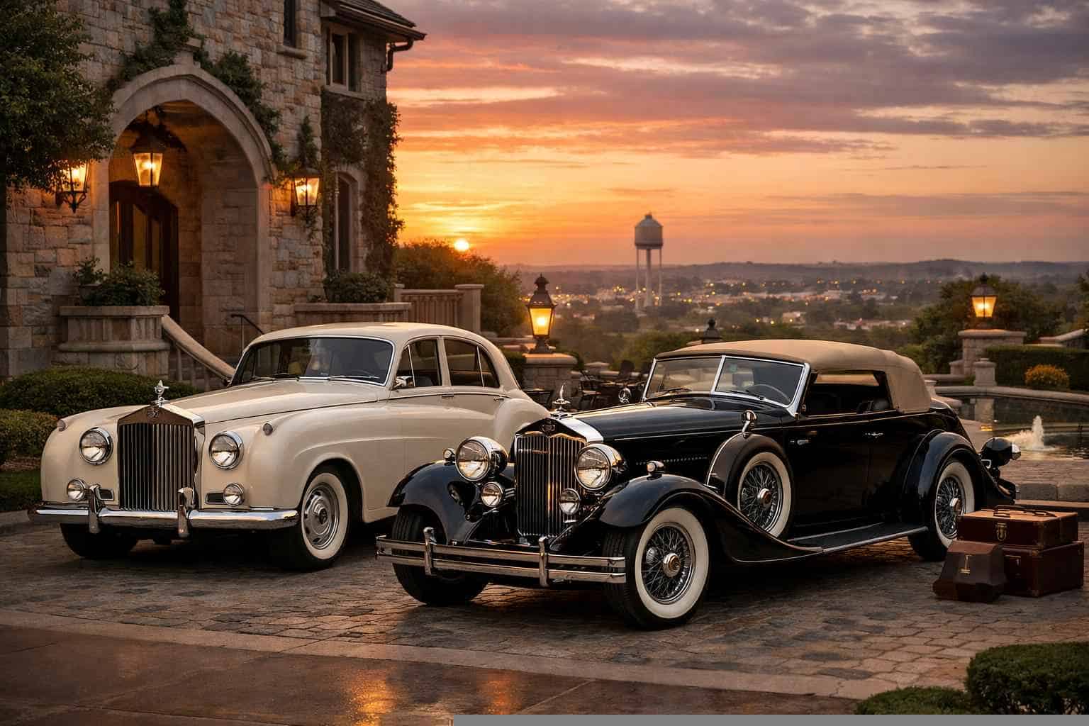 Antique Vehicle Rental With Driver In North Richland Hills Texas Luxury Antique Vehicle Rentals in North Richland Hills TX