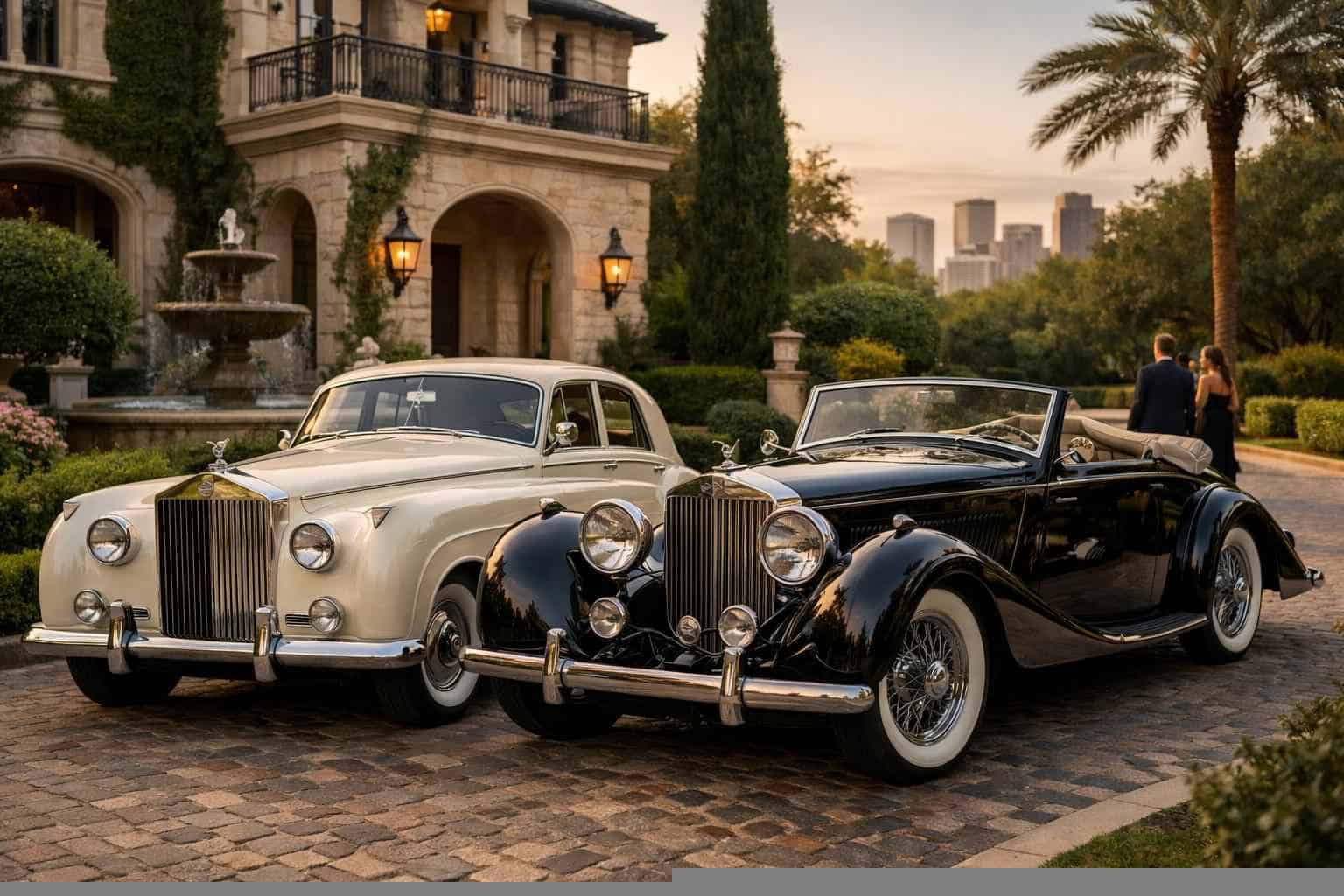 Luxury Antique Vehicle Rentals in River Oaks TX