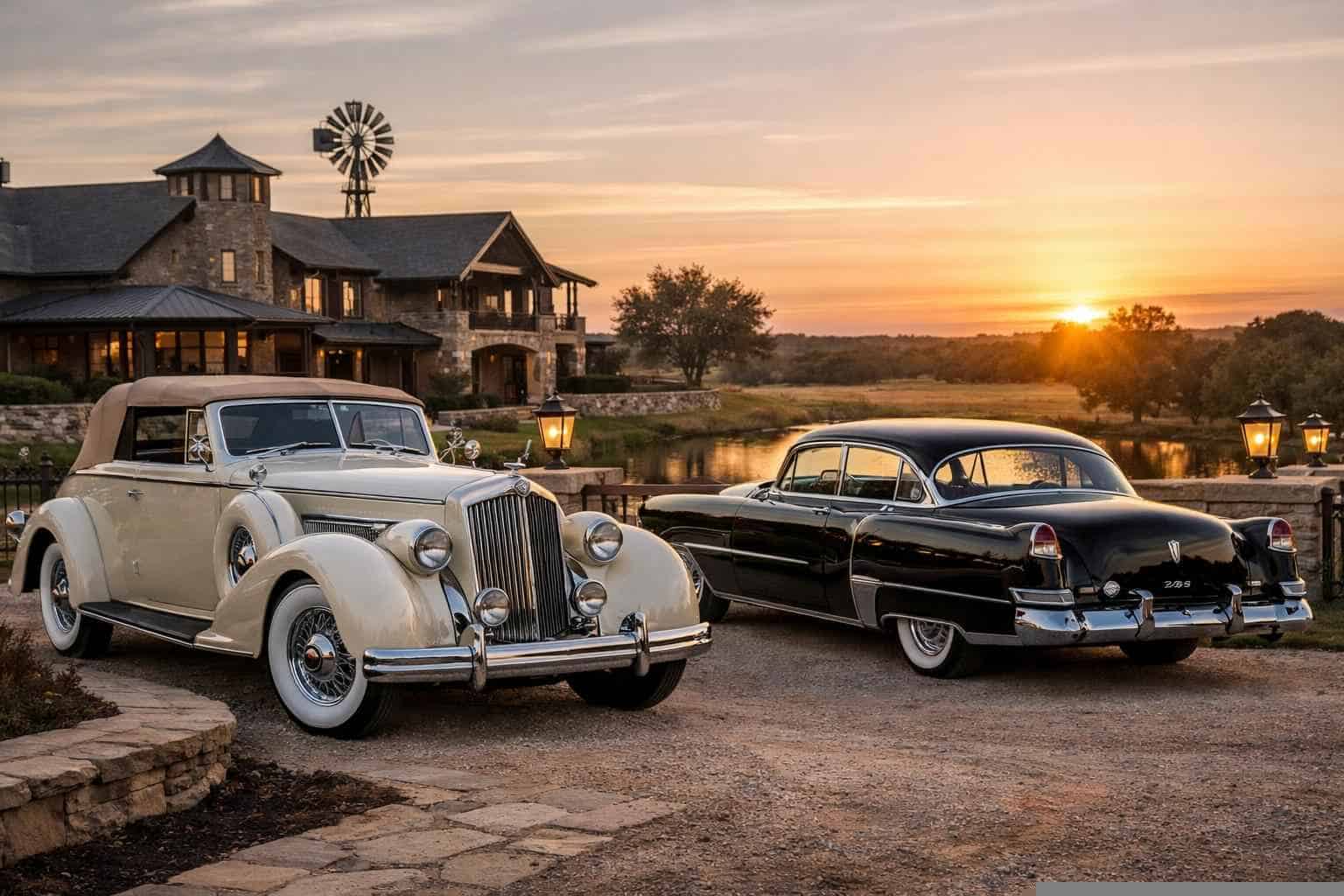 Luxury Antique Vehicle Rentals in Weatherford TX