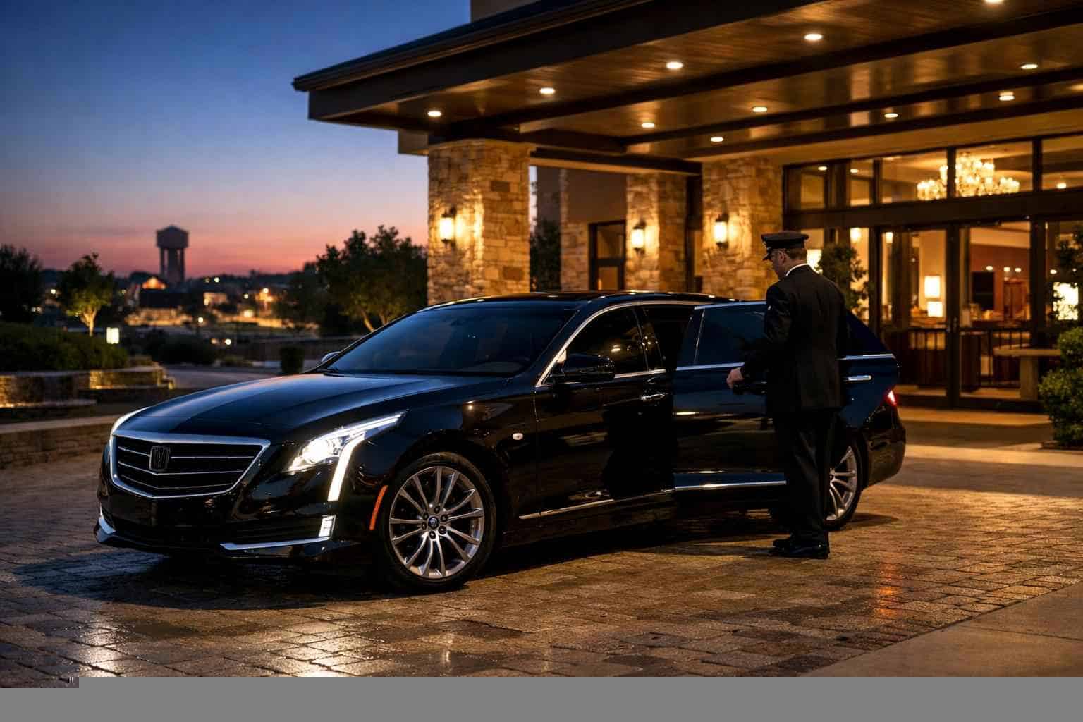 Luxury Black Car Service in Bedford TX
