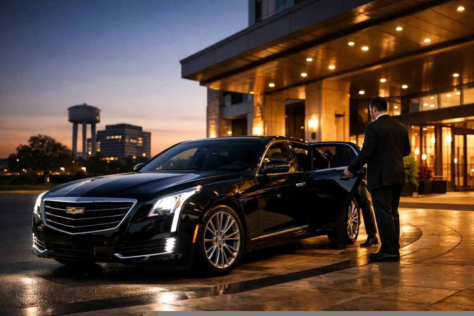 Luxury Black Car Service in Euless TX